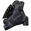 Shimano Br-rx410-r 2-p Grx Flat Mount Bagerste Skivebremsekaliber