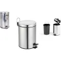 Confortime Metalaffaldsspand Med Pedal 5l