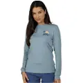 Salty Crew Sunrise Sun Dame Rash Guard Med Lange ærmer