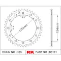 Rk 5151 525 Bagtandhjul