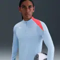 Nike Strike Dri-FIT-fodboldtræningstrøje til mænd - blå