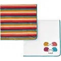 Boboli Velour Striped Tæppe