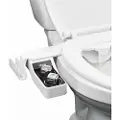 Vevor Bidettilbehør til toilet, varm og kold ikke-elektrisk vandsprøjte - dobbelte udtrækkelige dyser, justerbart vandtryk, 0,3'' ultratyndt bidet toiletsædetilbehør til bag- og feminin vask