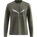 Salewa Solidlogo Dry T-shirt Med Lange ærmer