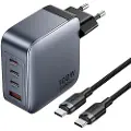 Vention 3x Usb-c 1x Usb-a Med Usb-c Til Usb-c-kabel Usb-a-og Usb-c-vægoplader 1 M 30-100w