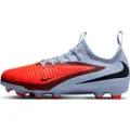 Nike Jr. Phantom 6 Low Academy-fodboldstøvler til flere typer underlag - blå