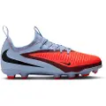 Nike Jr. Phantom 6 Low Academy-fodboldstøvler til flere typer underlag - blå