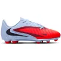 Nike Jr. Phantom 6 Low Club-fodboldstøvler til flere typer underlag til større børn - blå