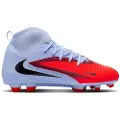 Nike Jr. Phantom 6 High Club-fodboldstøvler til større børn til flere typer underlag - blå