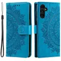 Mtp Products Samsung Galaxy A56 Mandala Series Etui med Pung - Blå