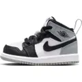 Jordan 1 Mid-sko til babyer/småbørn - hvid