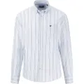 Fynch&Hatton Modern Oxford Stripes Skjorte Med Lange ærmer