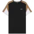 Hugo Boss BOSStil mænd. 50545931 Balance T-shirt sort (M), Afslappet, Bomuld, Korte ærmer