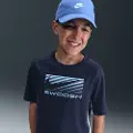 Nike Kortærmet Nike Multi Dri-FIT-overdel til større børn (drenge) - blå