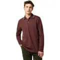 Wrangler 112371508 Regular Fit Polo Med Lange ærmer