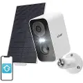 IeGeek Wireless 3mp Wifi Outdoor Zs-gx3s With Solar Panel Overvågningskamera