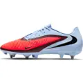 Nike Phantom 6 Low Academy-fodboldstøvler til blødt underlag - blå