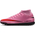 Nike Mercurial Superfly 10 Club TF High-Top-fodboldsko - Pink