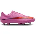 Nike Mercurial Vapor 16 Academy Low Top-fodboldstøvler til vådt græs - Pink