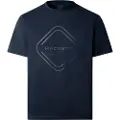 Hackett London Hackett Londontil mænd. HM5000028 Club House Marine T-shirt (S), Casual, Bomuld, Korte ærmer, Blå