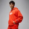Jordan Rare Air-pullover-hættetrøje i fleece til mænd - rød