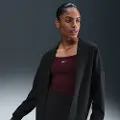 Nike Oversized Nike Zenvy Dri-FIT-cardigan til kvinder - sort