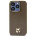 DKNY Dkhmp14spshrpsw Iphone 14.15.13 6.1 Leather Pattern Telefon Etui