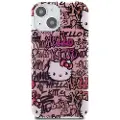 Sourcing Hello Kitty Hkhcp15shdgptp Iphone 151413 6.1 Iml Tags Graffiti Telefonetui