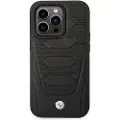 BMW Bmhmp14l22rpsk Iphone 14 Pro 6.1 Leather Seats Pattern Telefon Etui