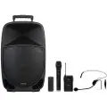 Fonestar Bærbar Højttaler Malibu-315 Med Mikrofon 250w