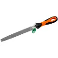Bahco Rustfrit Stål Ergo Fladfil Med Skarp Kant Til Grov-medium-fin Slibning Med Permanent Ring 200 Mm