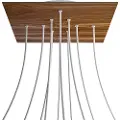 Creative Cables Kroq4010f110 Xxl Rose-one Kvadratisk Trærosesæt