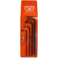 Bahco Set Of 4 Long Phosphated Torx Allen Keys T10-t40 Set Unbrakonøgle