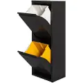 Wellhome Metallisk 2-rums Skraldespand Og Genbrugsbeholder 34l