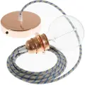 Creative Cables Rd55 Stripes Diy 2 M Hængende Lampe Pendel Til Lampeskærm