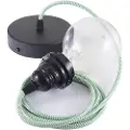 Creative Cables Rz06 Zigzag 50 Cm Hængende Lampe Pendel Til Lampeskærm