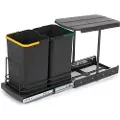 Emuca 8132023 2x12l Genbrugsbeholder