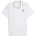 Puma x AC Milan Golf Polo Men, Clothing, White Glow, XL
