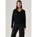 Levi's Levi'stil kvinder. 0046F-0000 Supersoft trøje sort (L), Casual, Bomuld