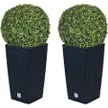 Wellhome Rato 28.7x28.7x55 Cm Blomsterpotte 2 Enheder