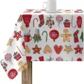 Belum Glædelig Jul Harpiks Anti-plet Dug 200x140 Cm