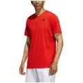 Adidas Club 3 Stripe T-shirt Med Korte ærmer