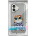 Mocco Iphone 16 Glasses Cool Cat Telefoncover