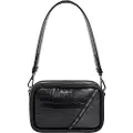 Pepe Jeans Pepe Jeanstil kvinder. PL0300018 Keyra Croco taske sort (OSFA), Casual, Polyuretan