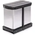 Emuca 8131765 2x12l Genbrugsbeholder