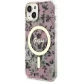 GUESS Guhmp14shcfwsp Iphone 14.15.13 6.1 Flower Telefonetui