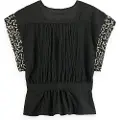 Scotch & Soda Wrap Kortærmet Bluse