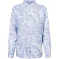 Fynch&Hatton Shell Linen Mix Langærmet Bluse