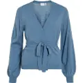 Vila Viava Med Bælte Strikket Cardigan