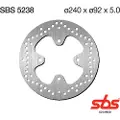 SBS Round 5238 Bagbremseskive